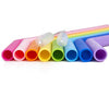 Reusable Silicone Straws -  8PCS Multi Color Set