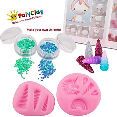 PolyClay - Unicorn Accessories Modeling Clay Kit