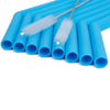 Reusable Silicone Straws -  8PCS Single Color Set