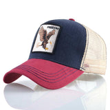Animals Embroidery Baseball Caps - Trucker Snapback Hat