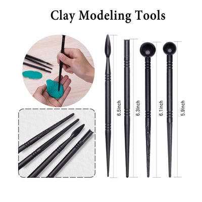 Modeling Clay Sculpting Tools 24 PCS Kit