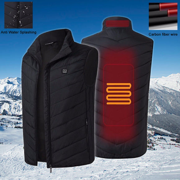 Women's Heated Vest Lightweight Slim Fit Insulated Heating Winter Vest