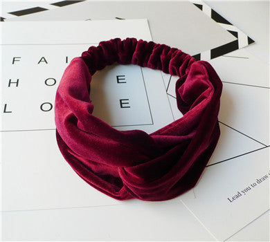 Suede Headband Ultimate Hair Style Accessory