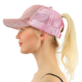 Hot Spring Look - 2019 Fashion Ponytail Baseball Cap