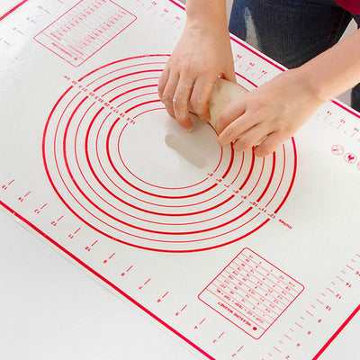 Silicone Baking Mat for Pastry Rolling with Measurements