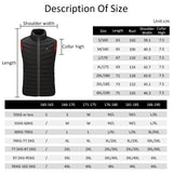 Women's Heated Vest Lightweight Slim Fit Insulated Heating Winter Vest