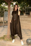 Womens Drop Crotch Jumpsuit