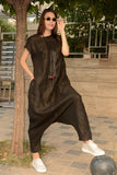Womens Drop Crotch Jumpsuit