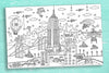 Unique Designs - New York Coloring Poster