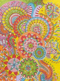 Unique Designs - Spiral Mandalas Coloring Poster