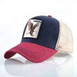 Animals Embroidery Baseball Caps - Trucker Snapback Hat