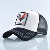 Animals Embroidery Baseball Caps - Trucker Snapback Hat