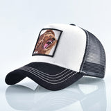 Animals Embroidery Baseball Caps - Trucker Snapback Hat