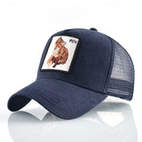 Animals Embroidery Baseball Caps - Trucker Snapback Hat
