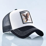 Animals Embroidery Baseball Caps - Trucker Snapback Hat