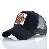 Animals Embroidery Baseball Caps - Trucker Snapback Hat