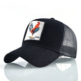 Animals Embroidery Baseball Caps - Trucker Snapback Hat