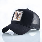 Animals Embroidery Baseball Caps - Trucker Snapback Hat